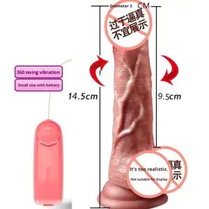 Florya толстый мягкий силиконовый резиновый мужской фаллоимитатор-искусственный пенис для женщин 0,5 кг Премиум секс-игрушка для увеличения удовольствия - Product Image 5