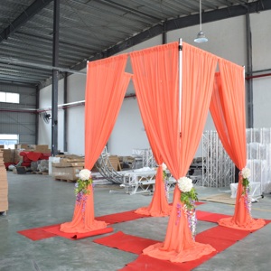 Aluminum event <b>stand</b> pipe and drape <b>backdrop</b> <b>stand</b> for party events decoration - Product Image 1