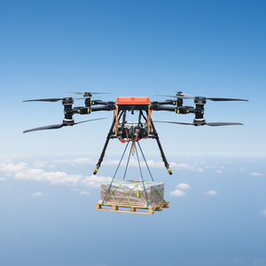 Drone de <span class=keywords><strong>transport</strong></span> de marchandises Yuequn puissant 150 kg 6 kW 220 V à montage sur piétement avec système de gestion de file d'attente et équipement de service - Product Image 1