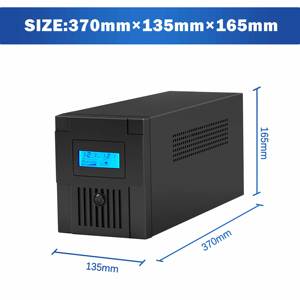 信頼性の高い3000VA 1800W AVR UPS、高速充電、メタルケース & LCD、医療機器に最適 - Product Image 4