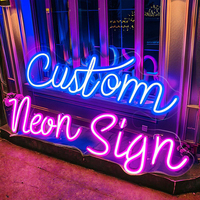Diseño gratuito, luces de neón Led personalizadas, letrero de neón, letrero de luz de neón Led personalizado para boda, fiesta de cumpleaños, tienda, logotipo, hogar, Dropshipping
