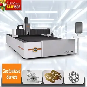 Pratt Metal Laser Cutter 1500*3000mm Cutting For Metal Brass Copper Iron Carbon Cutting Hot Sale Metal Laser Cutter 3015 4020