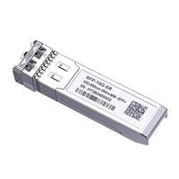 Module émetteur-récepteur optique SFP 10G 850nm 300m 10GBASE-SR DOM Duplex LC/UPC SFP 10G compatible avec les commutateurs Juniper et Cisco