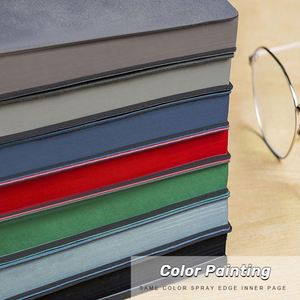 New Arrival Sublimation A5 Custom PU Leather Diary <b>Journal</b> Notebook Lined Pages Printed Edges Thermal Binding Thread Sewing - Product Image 2