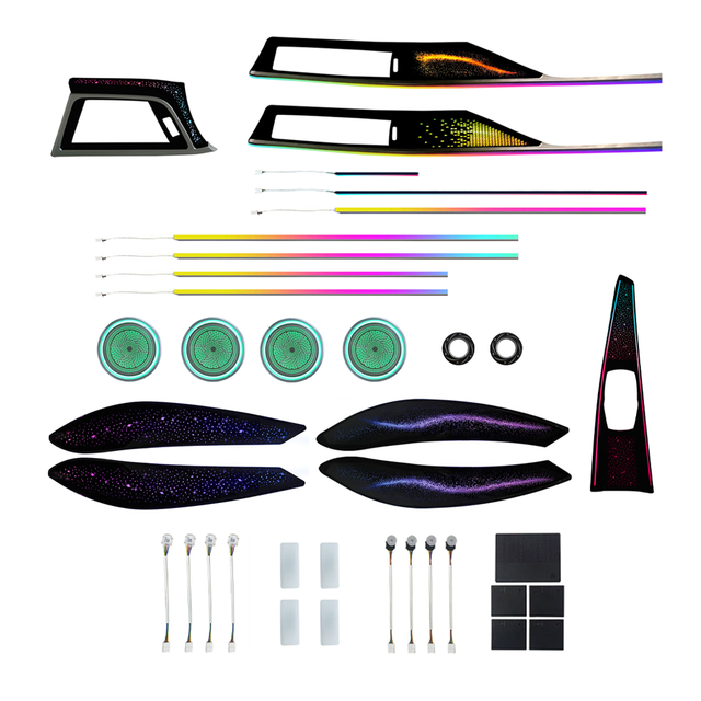 F30 Car Ambient Lighting Kit Upgrade for BMW 3 Series 4 Series Car Interior Lighting LED Dynamic Ambient RHD F30/F36