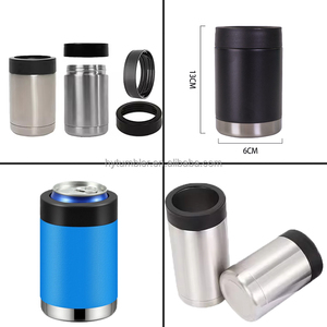 Biểu Tượng Tùy Chỉnh 12Oz Đôi Tường Cách Nhiệt Thép Không Gỉ Cola Bia Có Thể Mát Mỏng Có Thể Coozies Cho Rượu Vang Uống & Chủ - Product Image 3