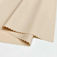 Tissu tricoté interlock uni semi-mat, haute élasticité, respirant, 200 GSM, 49 % nylon, 51 % élasthanne, pour vêtements de sport pour garçons
