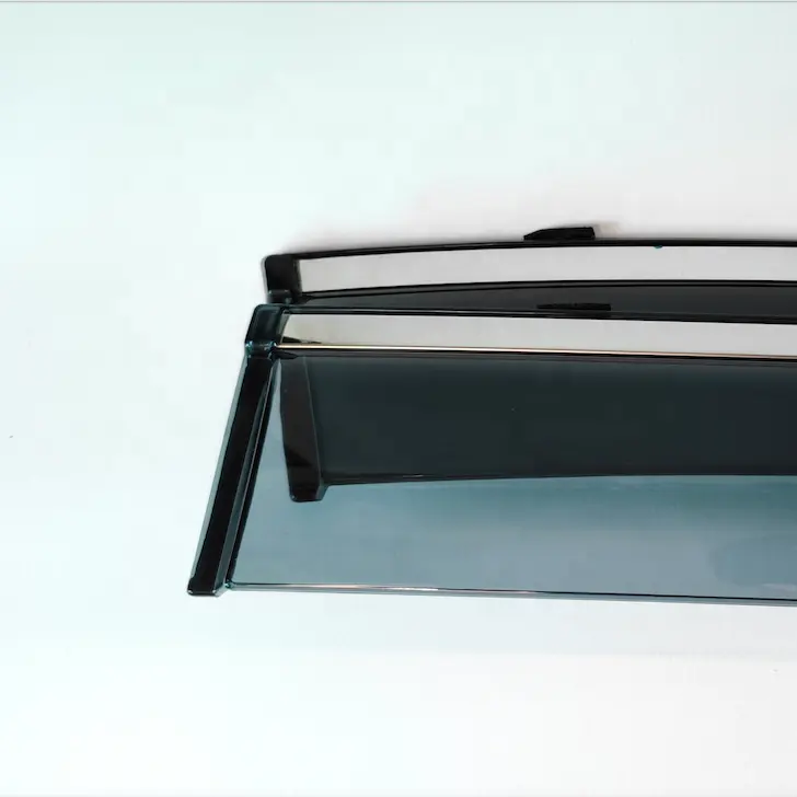 Chrome Trim Injection Side Window visiere Guard Vent deflettori ombra per Chevrolet Blazer