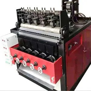 Automatic scrubber scourer making machine with 8 Wire 4 Ball ss 0.13mm wire sponge scrubber making machine