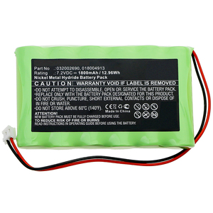 Batería de 7.2V 1800mAh 12.96Wh 018.004.913 018004913 032002690 para <span class=keywords><strong>Compex</strong></span> <span class=keywords><strong>Fitness</strong></span> <span class=keywords><strong>Fitness</strong></span> Tens Medi <span class=keywords><strong>Compex</strong></span> - Product Image 4