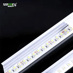ขายส่งอลูมิเนียมอัดขึ้นรูป LED กระโปรงสายแถบไฟ LED โปรไฟล์อลูมิเนียมไฟ LED Strip
