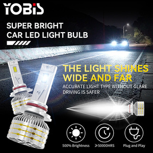 YOBIS 170W 14000LM M10 <span class=keywords><strong>Led</strong></span> lampadina faro 6000K H4 <span class=keywords><strong>Led</strong></span> Bombillos 12V 24V abbagliante <span class=keywords><strong>H7</strong></span> H11 9005 9006 9012 per auto - Product Image 4