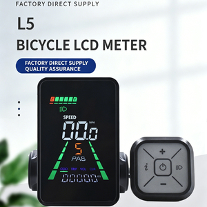 Ordenador electrónico inteligente y colorido para <span class=keywords><strong>bicicleta</strong></span>, de fabricación original, económico, con soporte para manillar, resistente al agua IP67, pantalla LCD para <span class=keywords><strong>bicicleta</strong></span> eléctrica. - Product Image 1
