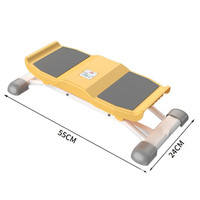 Mini stepper, stepper de ski, stepper d'exercice avec moniteur LCD, compteur de temps et de calories pour la maison, équipement de fitness cardio pour les jambes et les fessiers