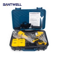 Kit Combinado Profesional de Llave de Impacto Inalámbrica sin Escobillas de 21V y Amoladora Angular, Juego de 2 Herramientas Eléctricas para Taller de Construcción