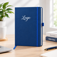Carnet de notes professionnel A5 en cuir PU à couverture rigide avec logo personnalisé, reliure cousue, cadeau promotionnel imprimé – Offre spéciale