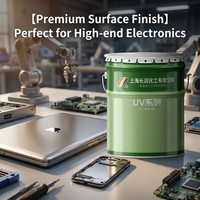 Revêtement acrylique UV séchant rapidement à haute dureté de la série ACSA-UV, directement de l'usine, pour les boîtiers de téléphones portables et les coques d'ordinateurs portables