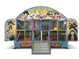Remolque de juegos infantiles móvil personalizado para interiores con trampolín y piscina de bolas - <span class=keywords><strong>Centro</strong></span> de juegos blandos portátil para negocio de <span class=keywords><strong>alquiler</strong></span> de eventos infantiles - Product Image 4
