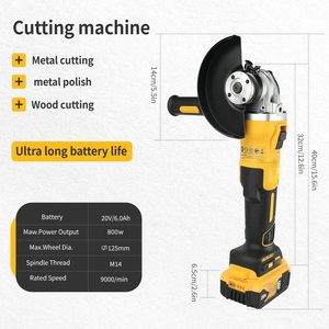 Meuleuse d'angle Dewalt Professional 20V XR 125mm DCG405 9000 tr/min <span class=keywords><strong>à</strong></span> <span class=keywords><strong>moteur</strong></span> sans balais pour réparation automobile et atelier - Product Image 6