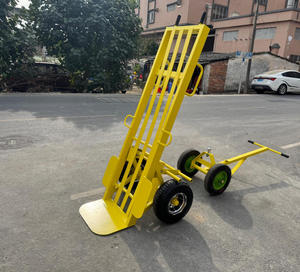 Carretilla Manual para Subir Escaleras EASYFUN, Resistente, Carga 1320 LBS, con Ruedas <span class=keywords><strong>de</strong></span> Goma para <span class=keywords><strong>Transporte</strong></span> <span class=keywords><strong>de</strong></span> Casas Inflables para Alquiler - Product Image 5