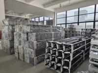 Système de treillis modulaire en alliage d'aluminium Spigot Goal Post avec base pour suspendre des écrans LED et des éclairages de scène