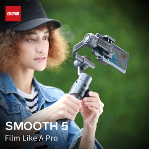 Zhiyun suave 5 3-eje Smartphone de cardán estabilizador para iPhone 13 <span class=keywords><strong>Pro</strong></span> Max <span class=keywords><strong>12</strong></span> <span class=keywords><strong>11</strong></span> XS Samsung S20 Huawei OPPO del liso 4 - Product Image 4