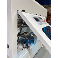Presse à membrane sous vide automatique pour le travail du bois et du PVC avec moteur et pompe, facile à utiliser, puissance de 30 kW, écran tactile