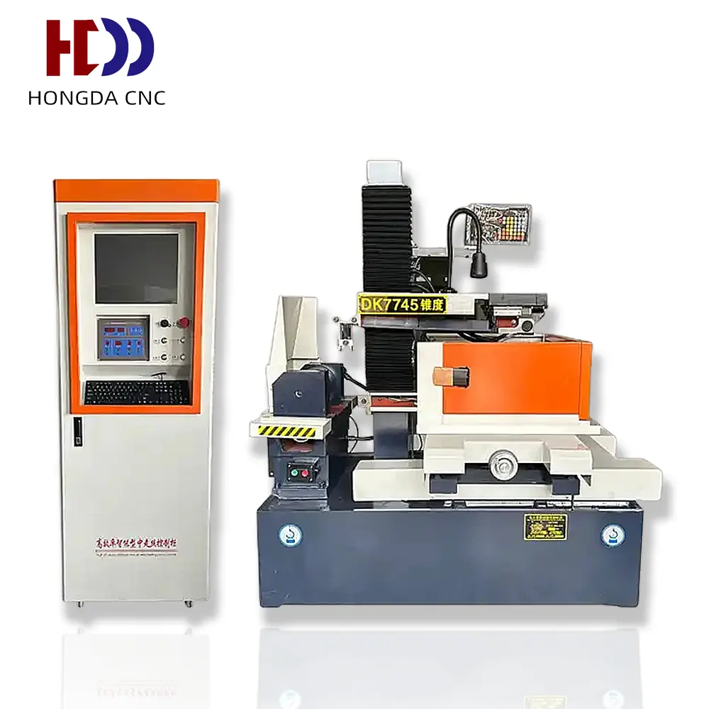 Máquina de corte de fio de alta velocidade Edm DK7745 3d Cnc Máquina de corte de fio