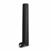 Antenne WiFi pliable double bande 2,4 GHz 5,8 GHz 2400-2500 MHz 5150-5850 MHz 6dBi à gain élevé SMA mâle pour routeur WiFi PC de bureau
