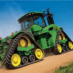 Pista de goma para maquinaria agrícola de gran potencia, tractores de 36in, 915x152,4x65, para JD 9RT