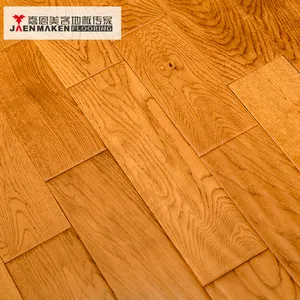 Muestra gratis Venta caliente impermeable de Parquet de roble piso de madera azulejos