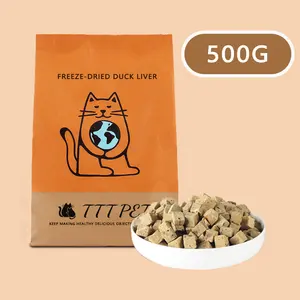 TTT Natural Chicken Duck Meat Freeze Dry Other Pet Food Healthy Freeze Dried Pet Snacks