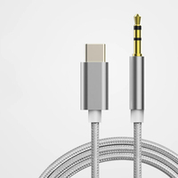 2026 Kabel Audio Usb Tipe C ke 3.5mm Adaptor Jack Headset Speaker Headphone Mobil untuk S20 Plus Note 20 S21 Ultra Tab S7