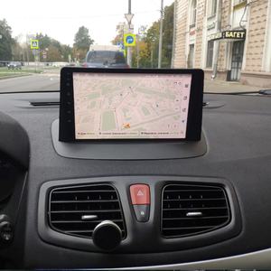 Autoradio Android 13 2 Din, lecteur audio stéréo multimédia GPS pour Renault Megane 3 Fluence 2010, navigation Carplay, écran tactile - Product Image 1