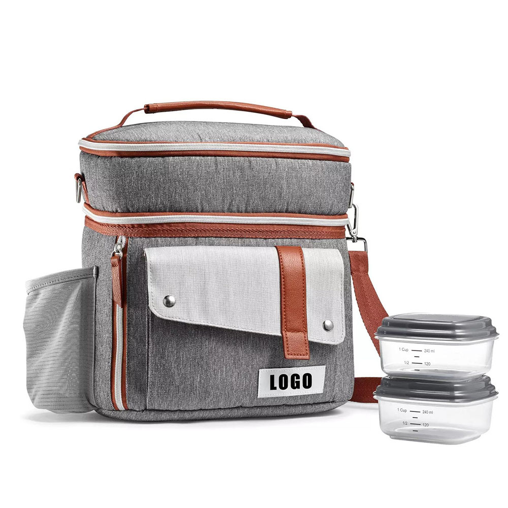 Набор для ланча, изолированная банка для пикника, охлаждающая сумка для ланча