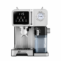 Cafetera de Goteo Frío ANBOLIFE, 20 Bares, Acero Inoxidable, Pantalla Táctil Digital, Tanque de Leche Desmontable, OEM ODM