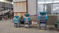 Machinerie de traitement des céréales, Concasseur à rouleaux pour céréales, Machine à casser les noyaux de palmier, Broyeur alimentaire
