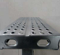 Escaliers d'échafaudage industriels Ringlock, échelles inclinées galvanisées à chaud |   Échelles pliantes résistantes à la corrosion |