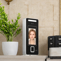 EBKN EY-K6 Control de Acceso y Asistencia con Reconocimiento Facial 3D y Huella Dactilar, Impermeable, WiFi/TCPIP, Almacenamiento en la Nube, Windows 10