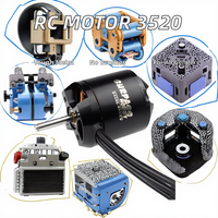 Moteur brushless métallique télécommandé SURPASS HOBBY C4250 600KV 800KV pour pièces d'avion RC, jouet, planeur à voilure fixe