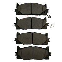 Dukungan Referensi Silang ODM untuk Kampas Rem Cakram Mobil Aftermarket OE CS220893 untuk Jaguar X-Type 2002-2009 2.1l; 2.5l