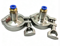 Ensemble de pinces de précision en acier inoxydable, raccord rapide, extrémité de soudage rapide, personnalisable OEM pour fixation de boucle à bride de mandrin