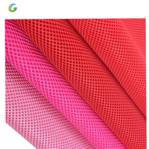 <span class=keywords><strong>Tissu</strong></span> en maille hexagonale 3D en polyester 100% doré - Product Image 5