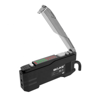 Amplificateur de fibre optique PNP haute précision stable à vente chaude 12V DC 24V Capteur photoélectrique à fibre optique infrarouge Capteurs optiques