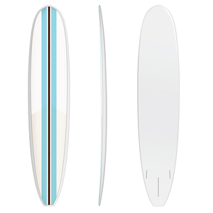 Planche de surf en fibre de verre, longboard en époxy, logo personnalisé OEM - Product Image 2