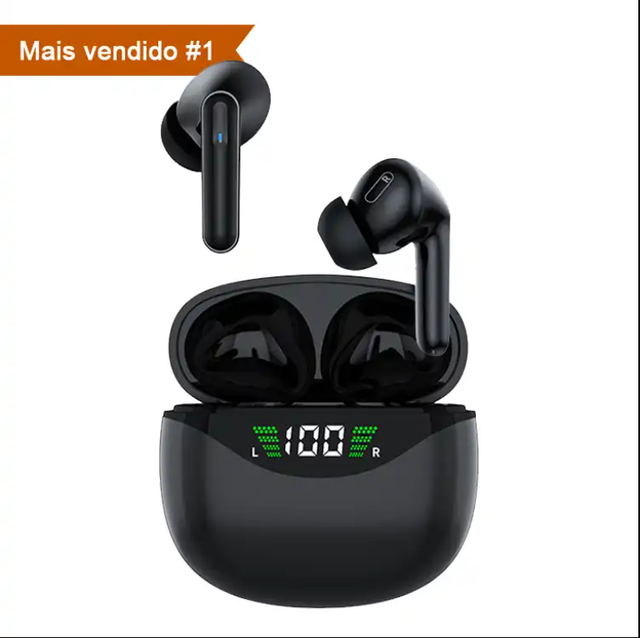 Wireless Earbuds BT 5.3 Headphones LED Power Display HiFi Stereo Draadloze Oordopjes ANC Auriculares Inalambricos