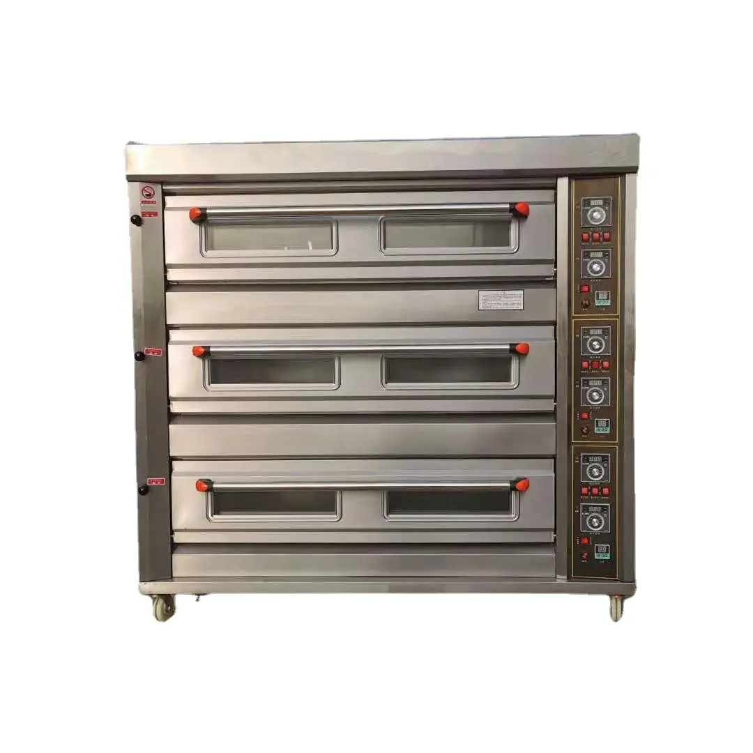 Sanying-horno Industrial para pan, panadería, Pizza, equipo profesional para hornear pan, pastel, cubierta