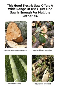 Tronçonneuse robuste à poignée double sécurité anti-recul pour l'abattage d'arbres en ferme et verger - Vente en gros usine - Product Image 6