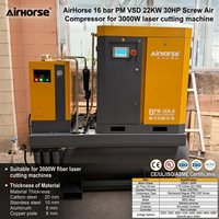 Compresseur à vis AirHorse BPM-S 10hp 15hp 20hp 10bar-16bar pour réparation automobile