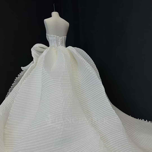 <span class=keywords><strong>Robe</strong></span> <span class=keywords><strong>de</strong></span> <span class=keywords><strong>mariée</strong></span> plissée Nt17 pour cérémonie nuptiale Jancember - Product Image 6